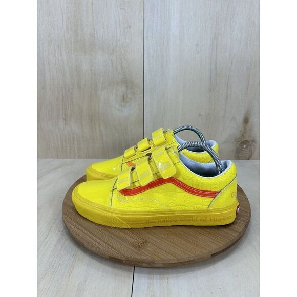 NEW Vans Old Skool V Haribo Gummy Bear Checker Athletic Shoes Unisex M 7.5 W 9 - Picture 1 of 8